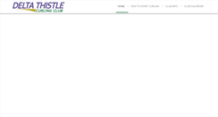 Desktop Screenshot of deltathistle.ca